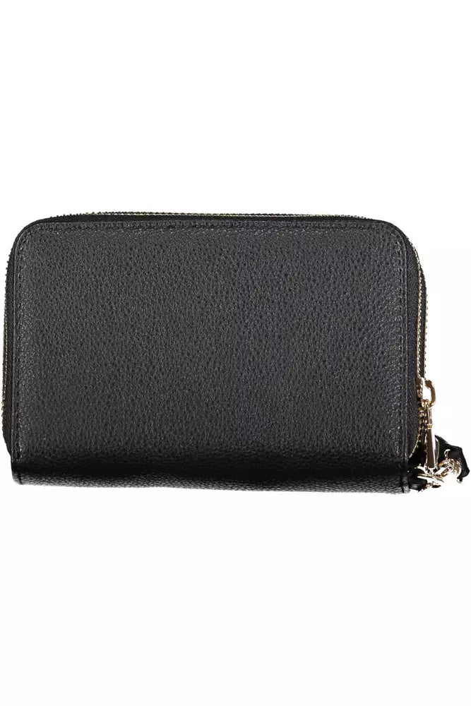 Guess Jeans Black Polyethylene Women Wallet