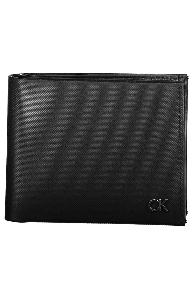 Calvin Klein Black Leather Men Wallet