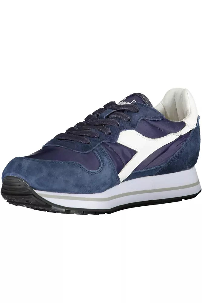 Diadora Blue Leather Women Sneaker