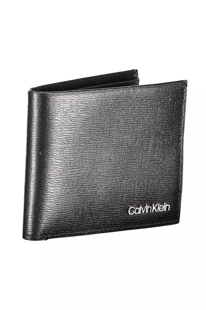 Calvin Klein Black Leather Men Wallet