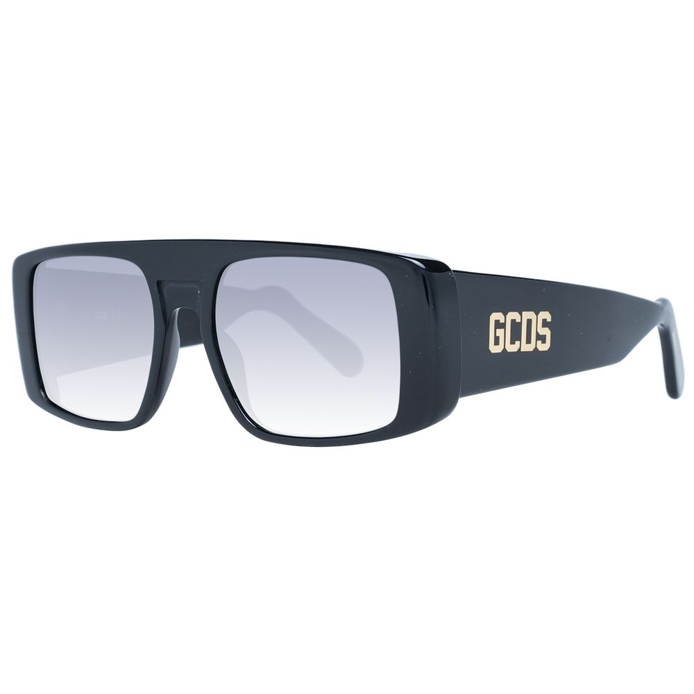 GCDS Black Unisex Sunglasses