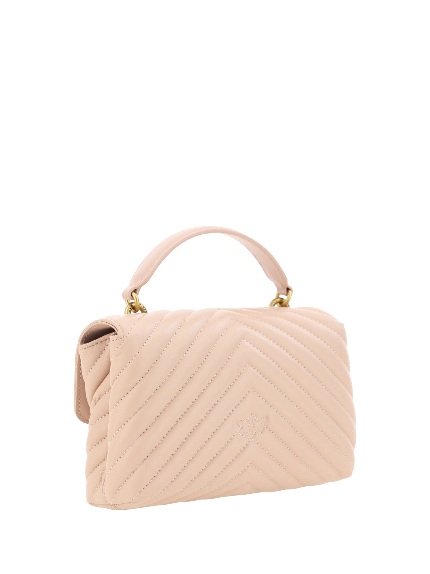 PINKO Chic Cipria Pink Mini Love Handbag