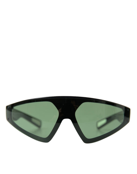 Dolce & Gabbana Sleek Men's Green-Lens Sunglasses