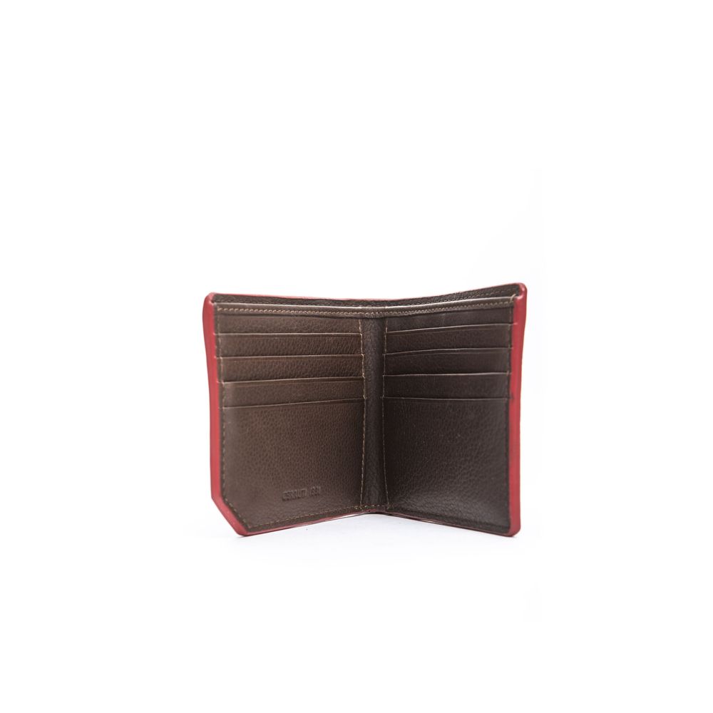 Cerruti 1881 Brown Leather Men Wallet