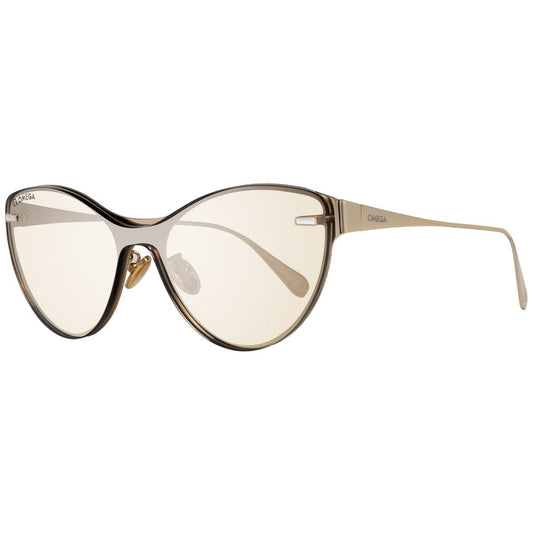 Omega Gold Women Sunglasses