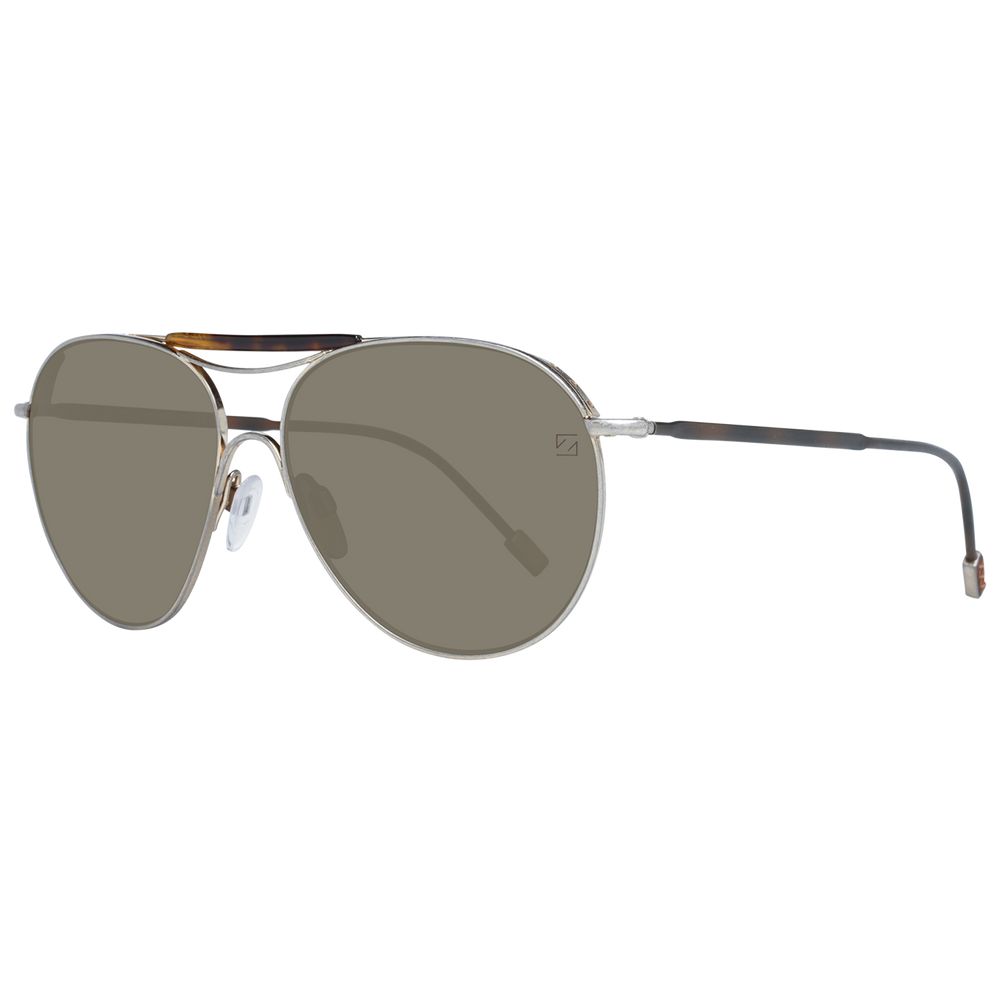 Zegna Couture Gray Men Sunglasses