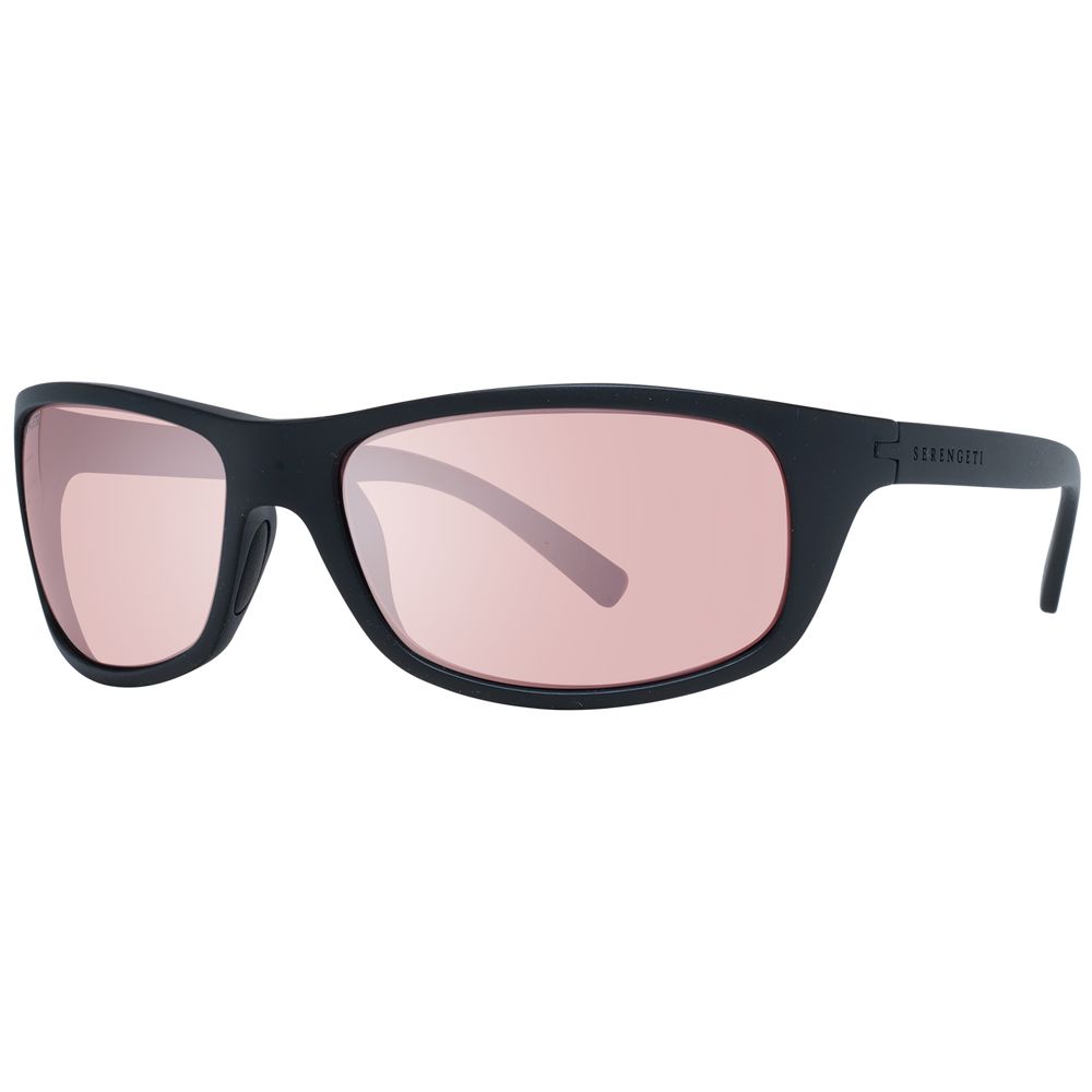 Serengeti Black Unisex Sunglasses