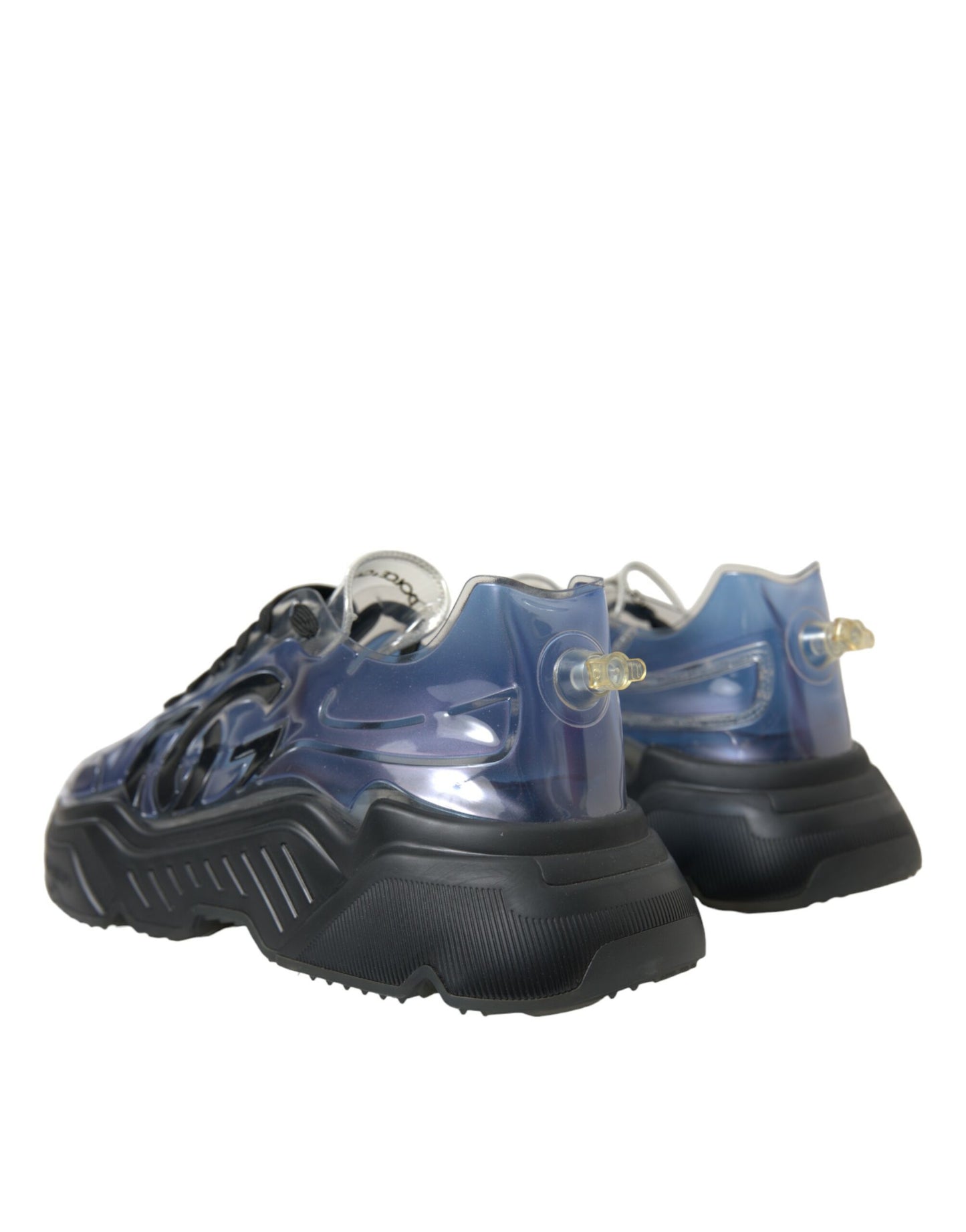 Dolce & Gabbana Elevate Your Style with Chic Blue Sneakers