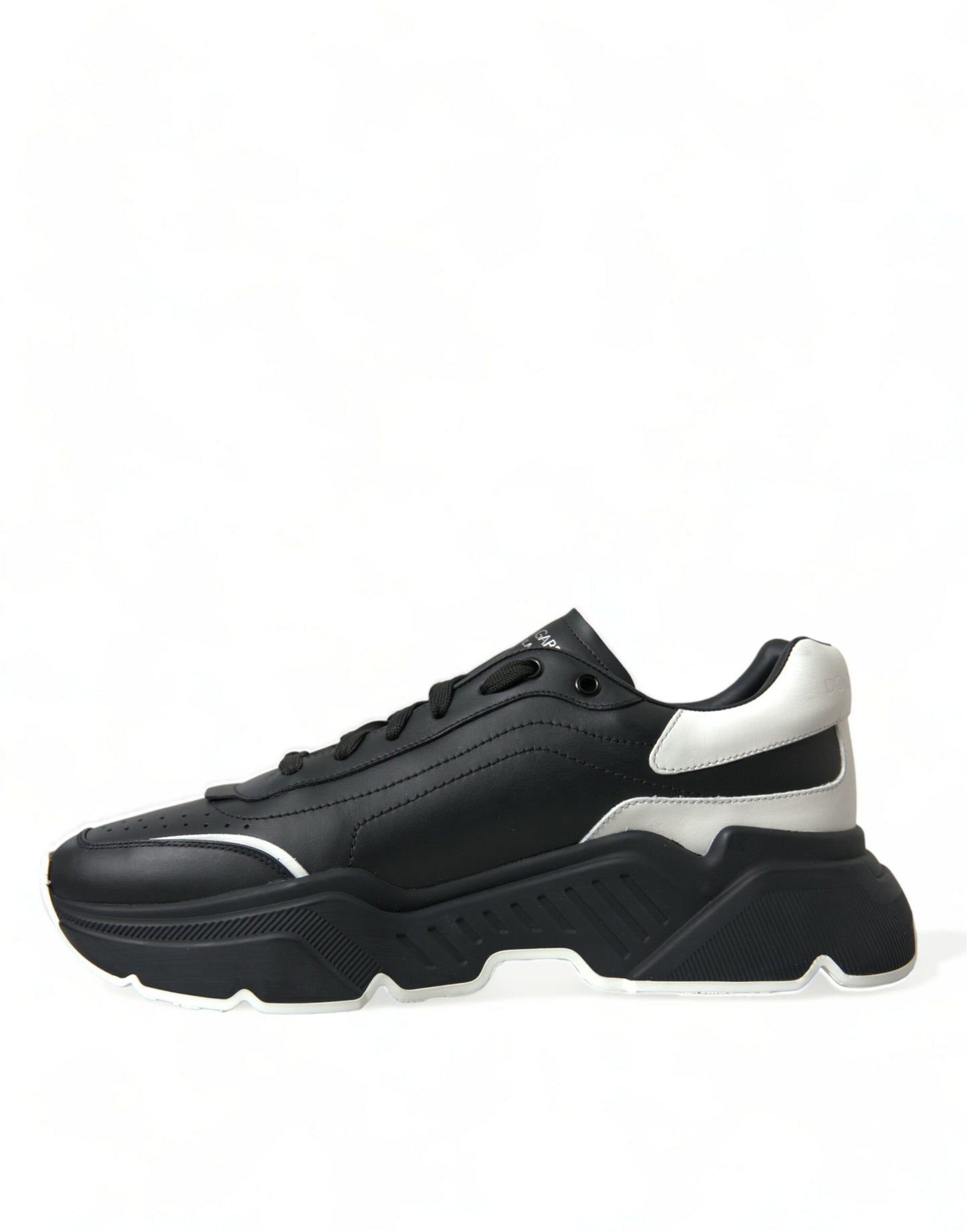 Dolce & Gabbana Elevated Daymaster Black Platform Sneakers