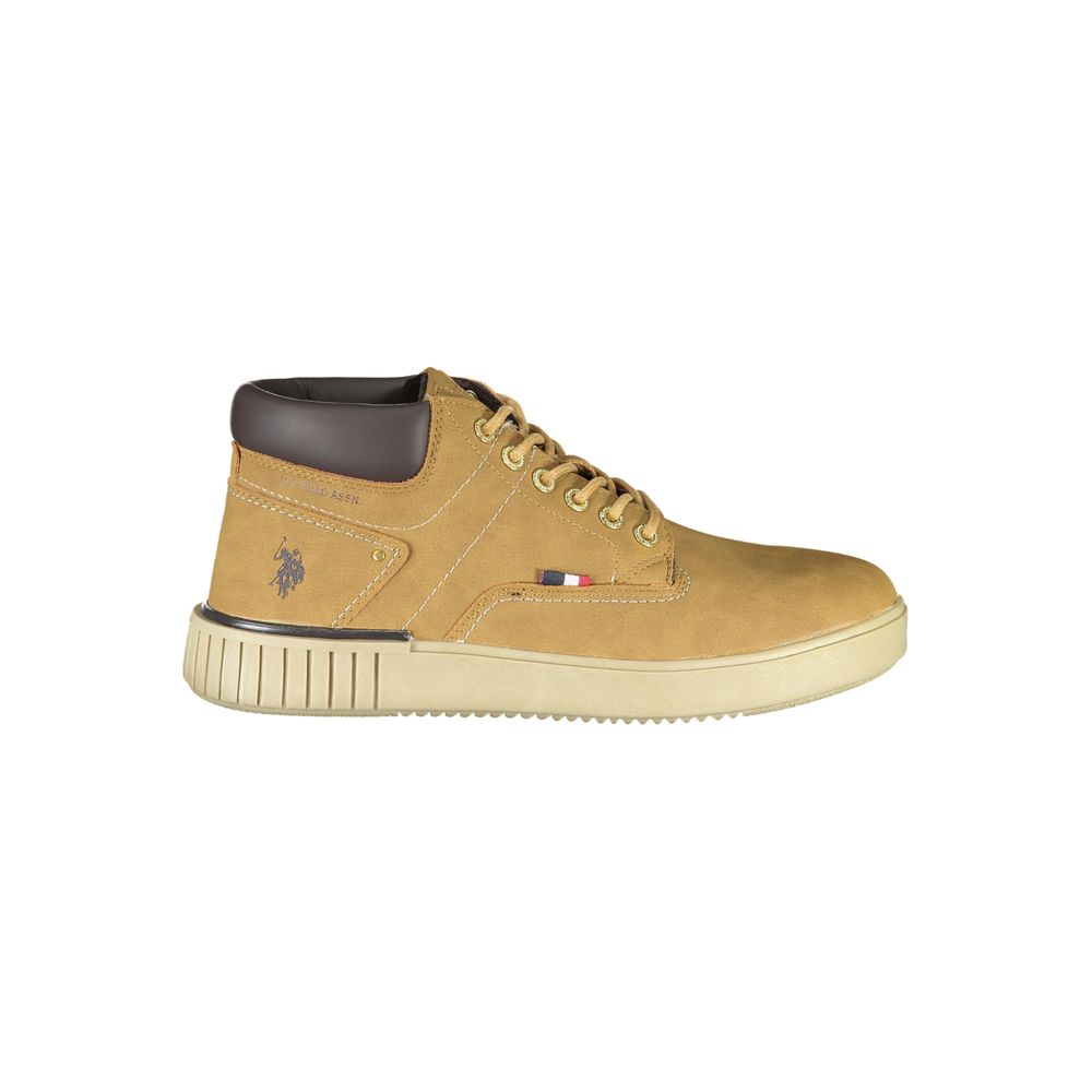 U.S. POLO ASSN. Brown Polyester Men Sneaker