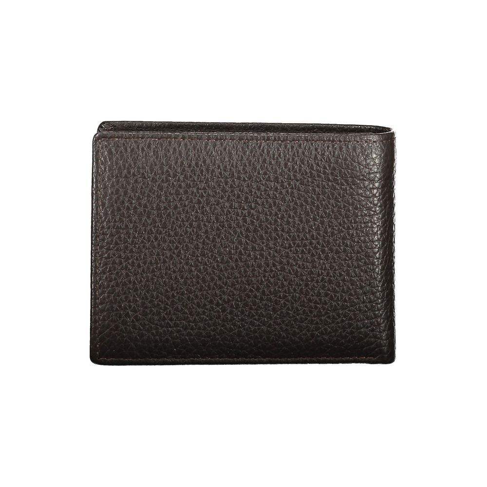 Aeronautica Militare Elegant Dual-Compartment Leather Wallet