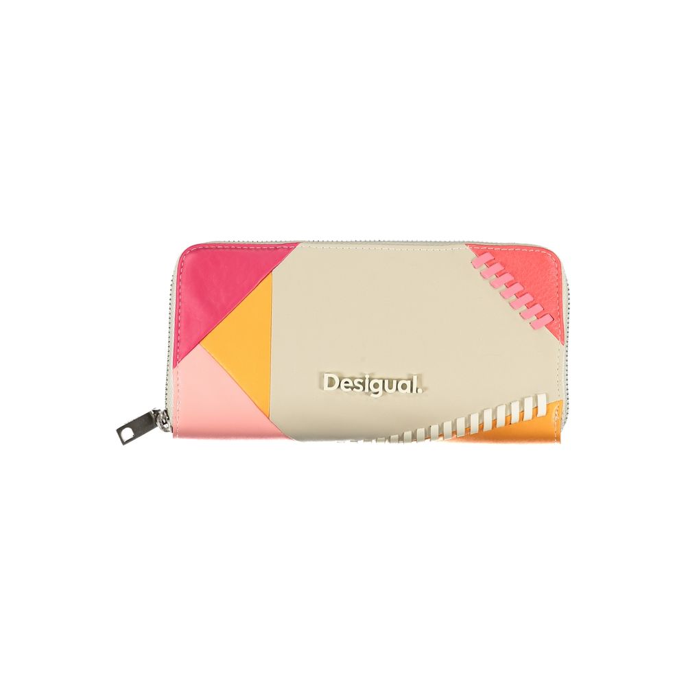 Desigual Beige Polyethylene Wallet