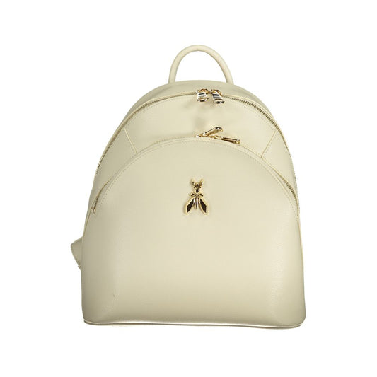 Patrizia Pepe White Leather Backpack