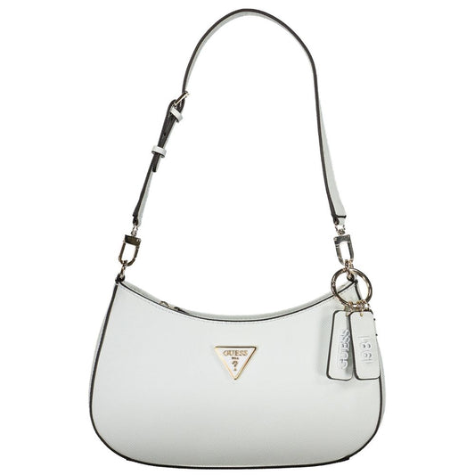 Guess Jeans White Polyethylene Handbag