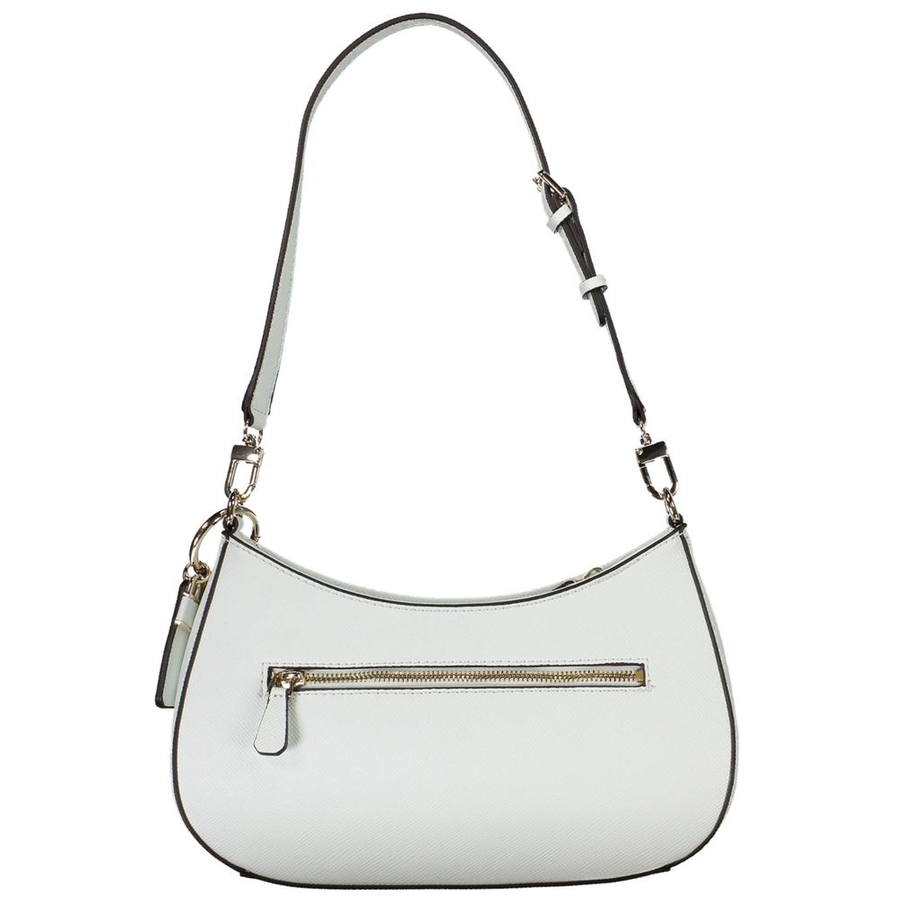 Guess Jeans White Polyethylene Handbag