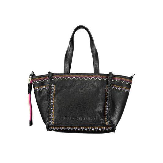 Desigual Black Polyethylene Handbag