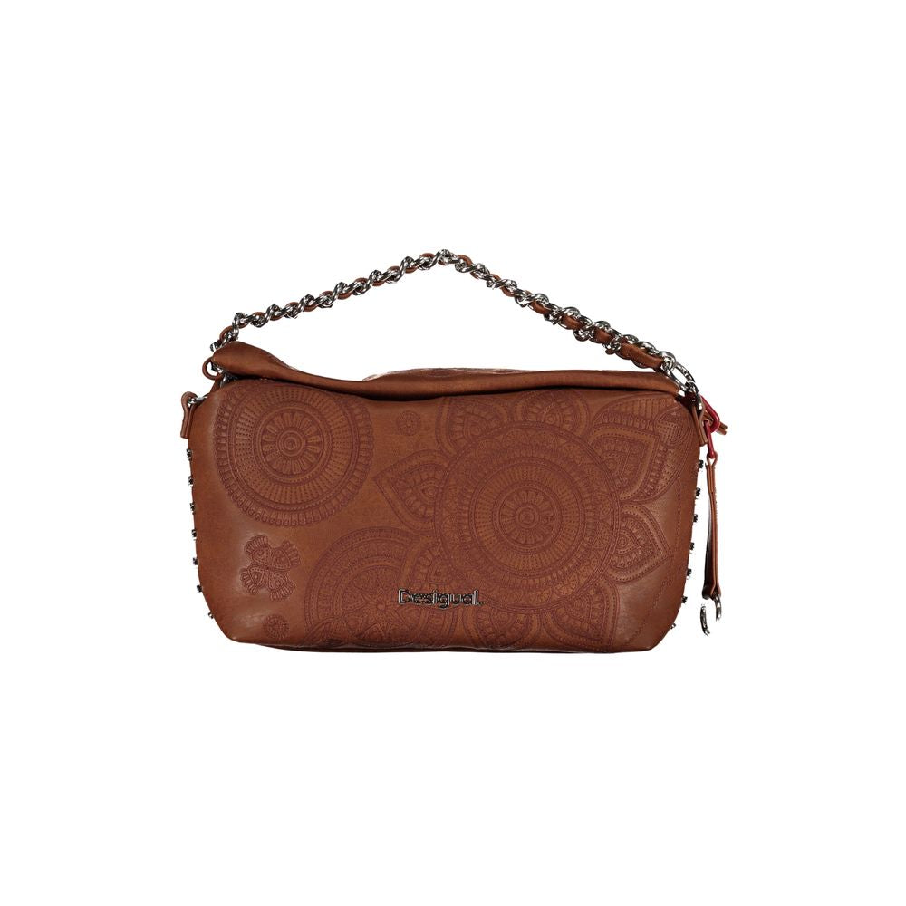 Desigual Brown Polyethylene Handbag