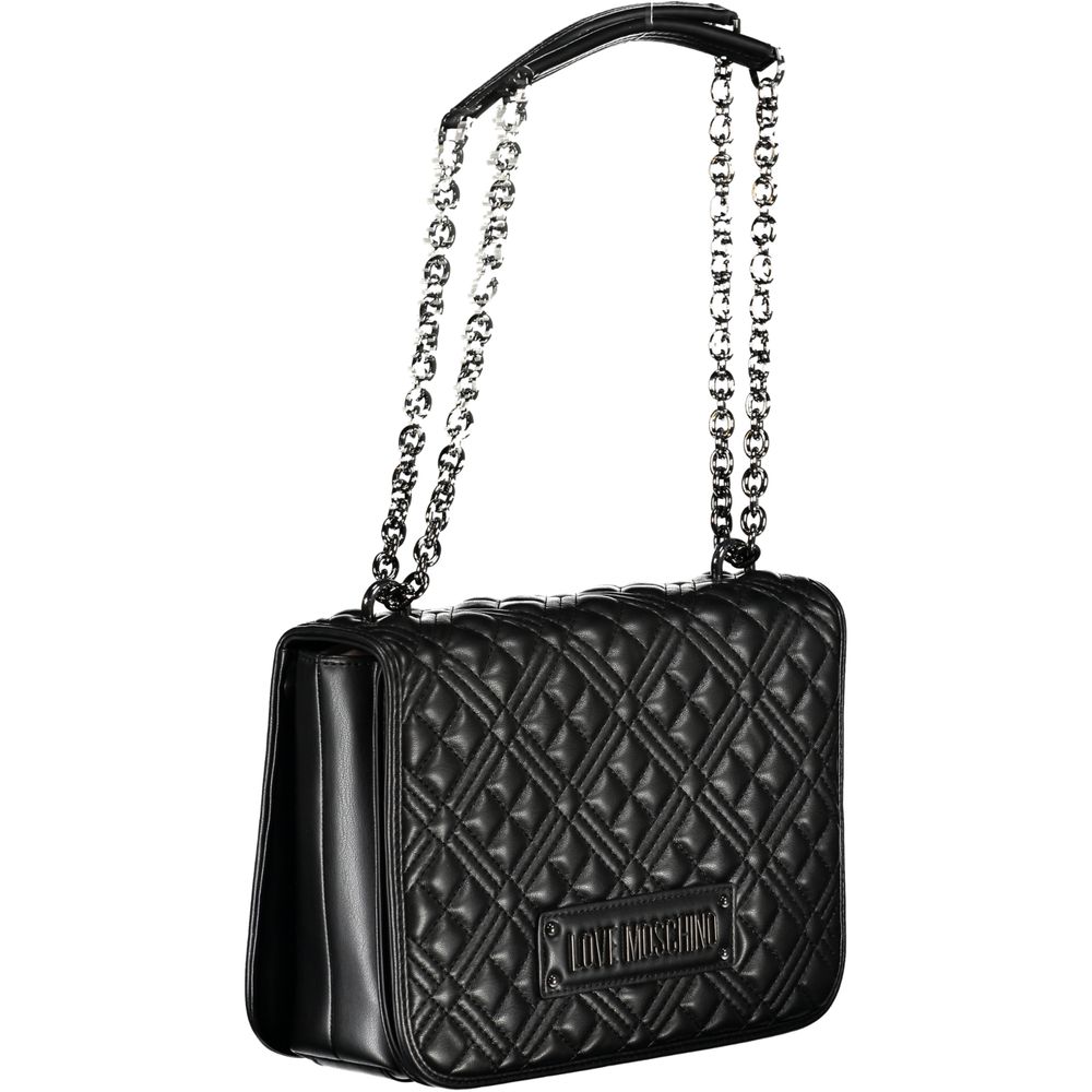 Love Moschino Black Polyethylene Handbag