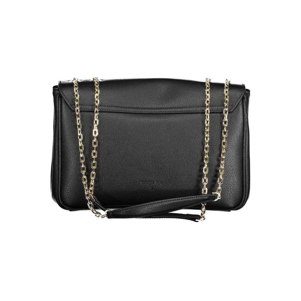 Patrizia Pepe Black Leather Handbag