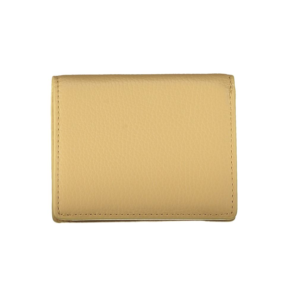 Coccinelle Beige Leather Wallet