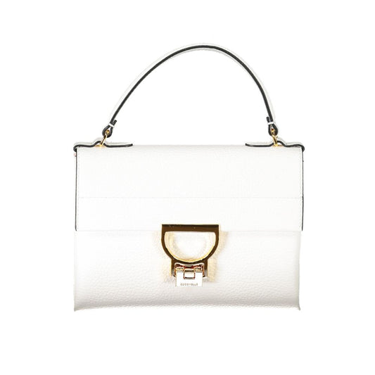 Coccinelle White Leather Handbag