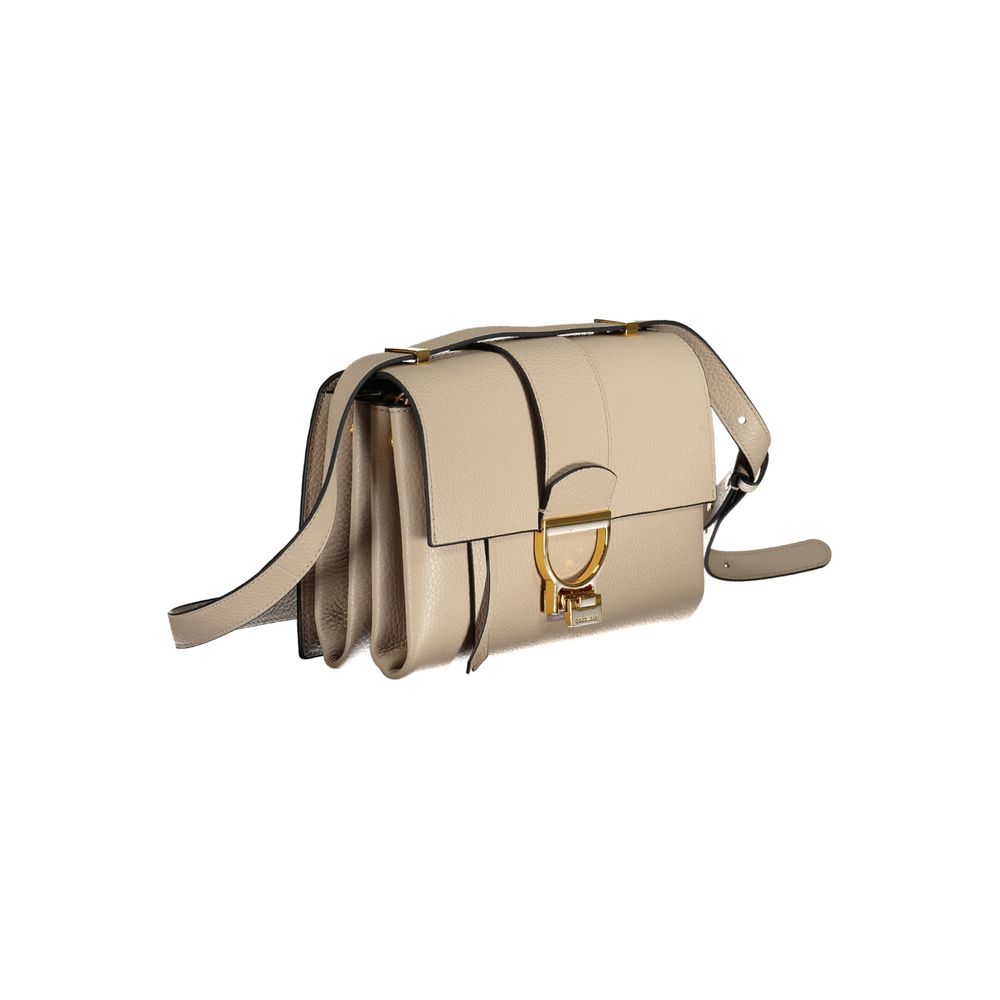 Coccinelle Beige Leather Handbag