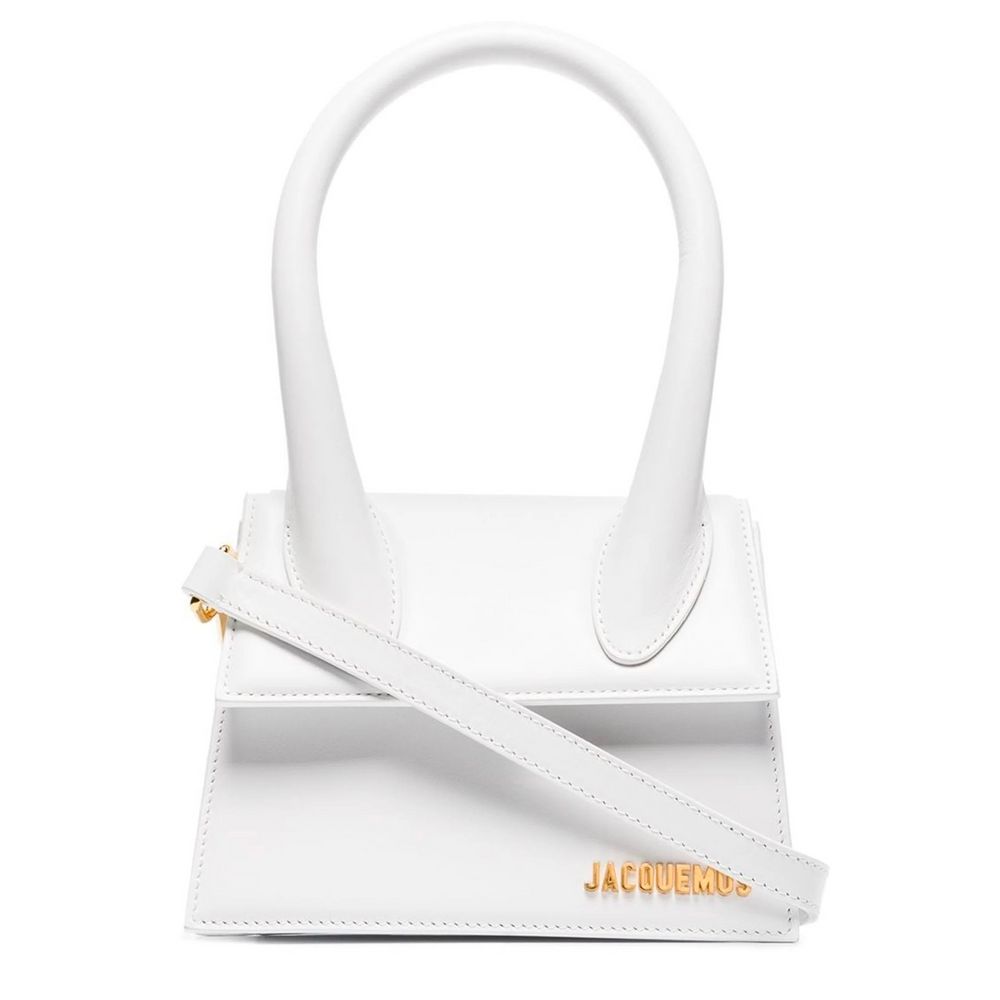 Jacquemus White Leather Crossbody Bag