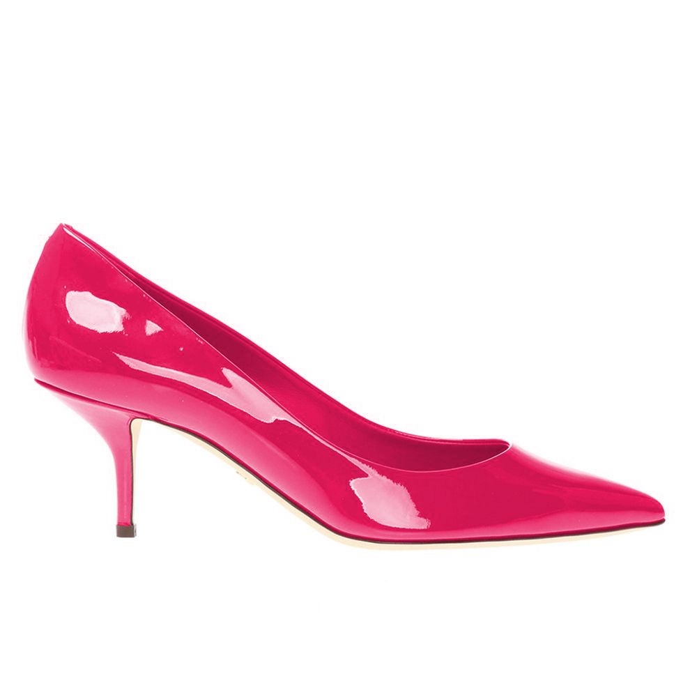 Dolce & Gabbana Elegant Fuchsia Patent Calfskin Pumps