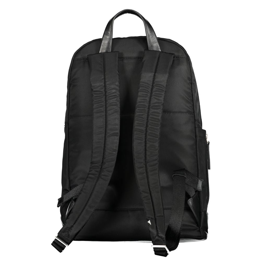 Piquadro Black Nylon Backpack