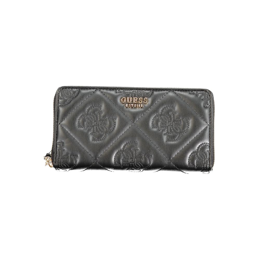 Guess Jeans Black Polyethylene Wallet