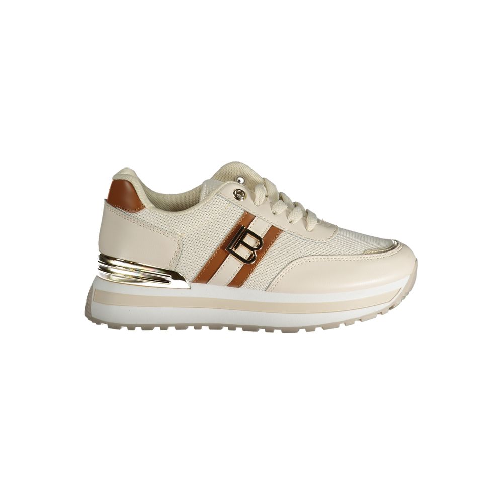 Laura Biagiotti White Polyester Sneaker