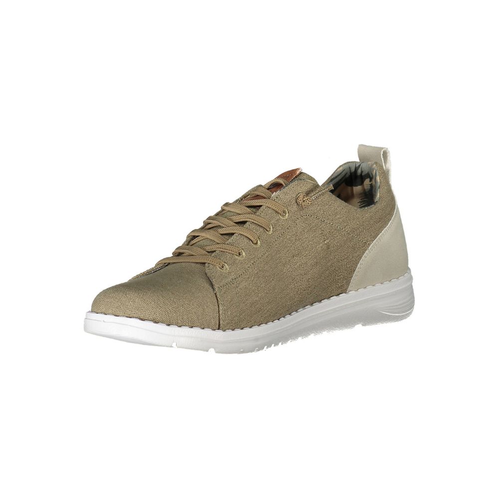 Carrera Green Polyester Sneaker