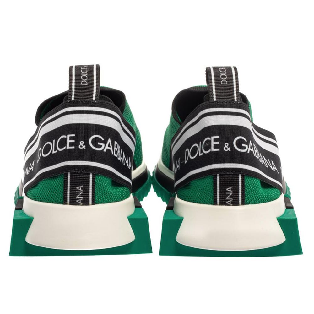 Dolce & Gabbana Green Polyester Sneaker