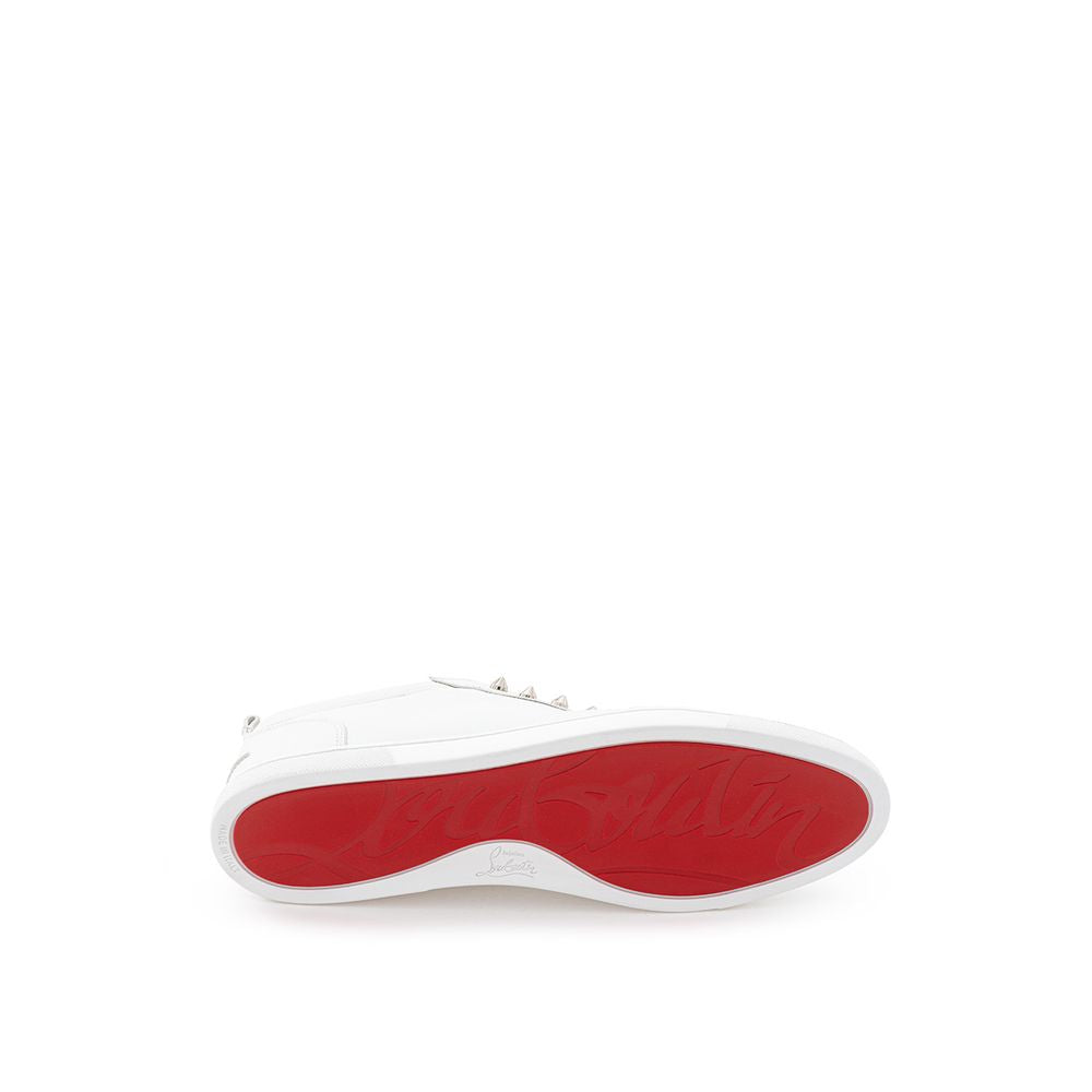 Christian Louboutin White Leather Sneaker