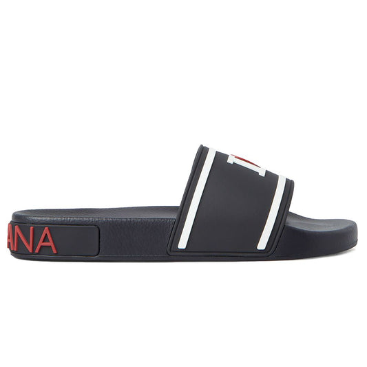 Dolce & Gabbana Black Polyethylene Sandal