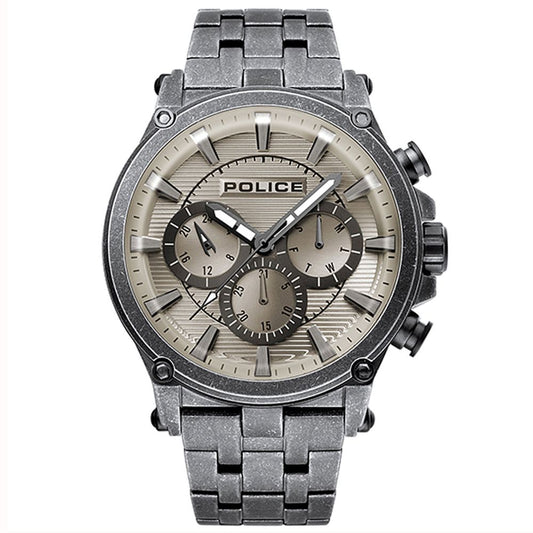 Police Silver Men Watch