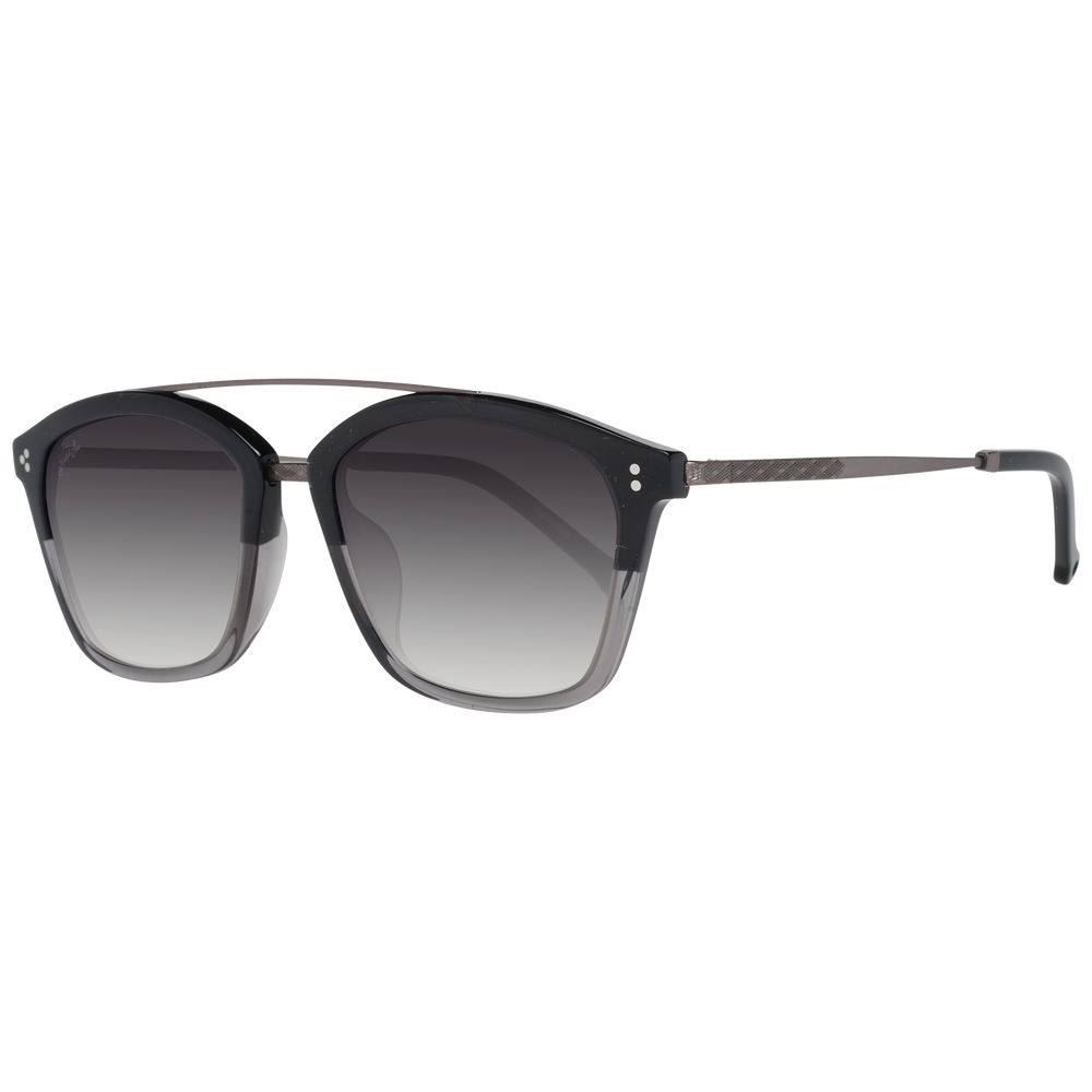 Hally & Son Black Unisex Sunglasses