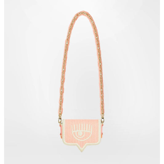 Chiara Ferragni Pink Polyester Women Crossbody Bag