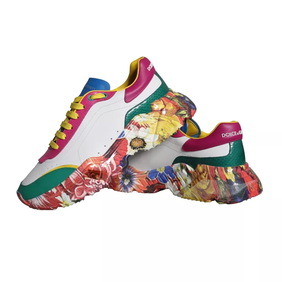 Dolce & Gabbana Multicolor Daymaster Low Top Sneakers Shoes