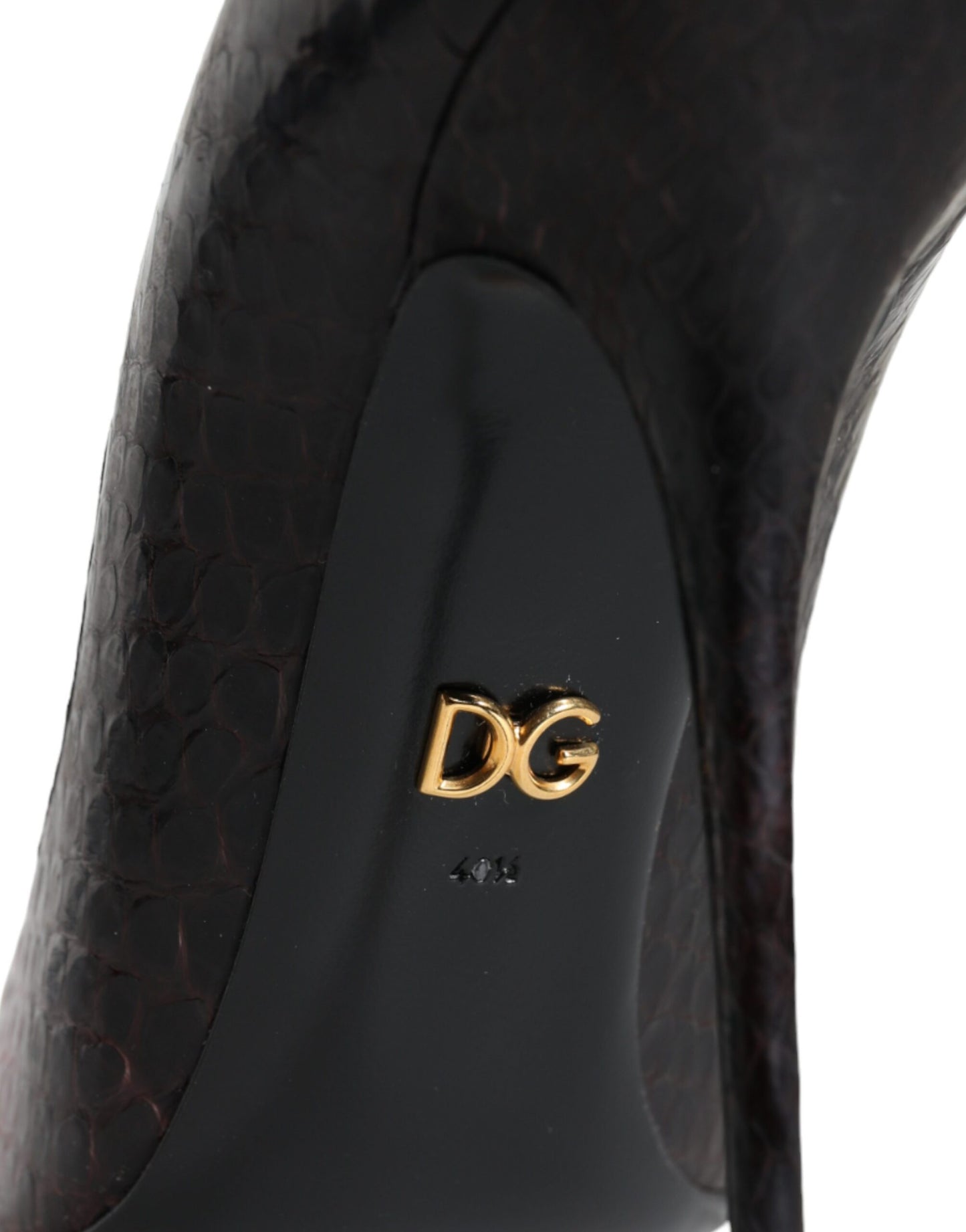 Dolce & Gabbana Multicolor Exotic Leather Heels Pumps Shoes