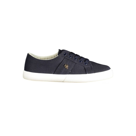 Ralph Lauren Blue Cotton Sneaker