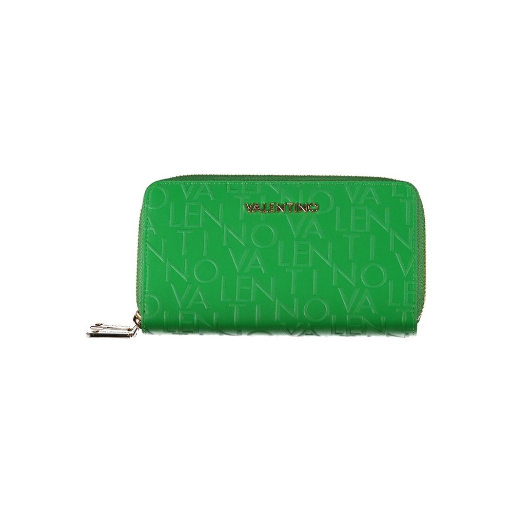 Valentino Bags Green Polyethylene Wallet