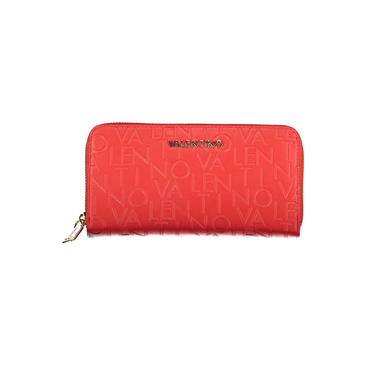 Valentino Bags Red Polyethylene Wallet