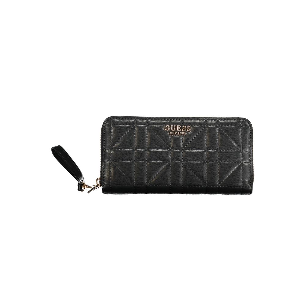 Guess Jeans Black Polyethylene Wallet