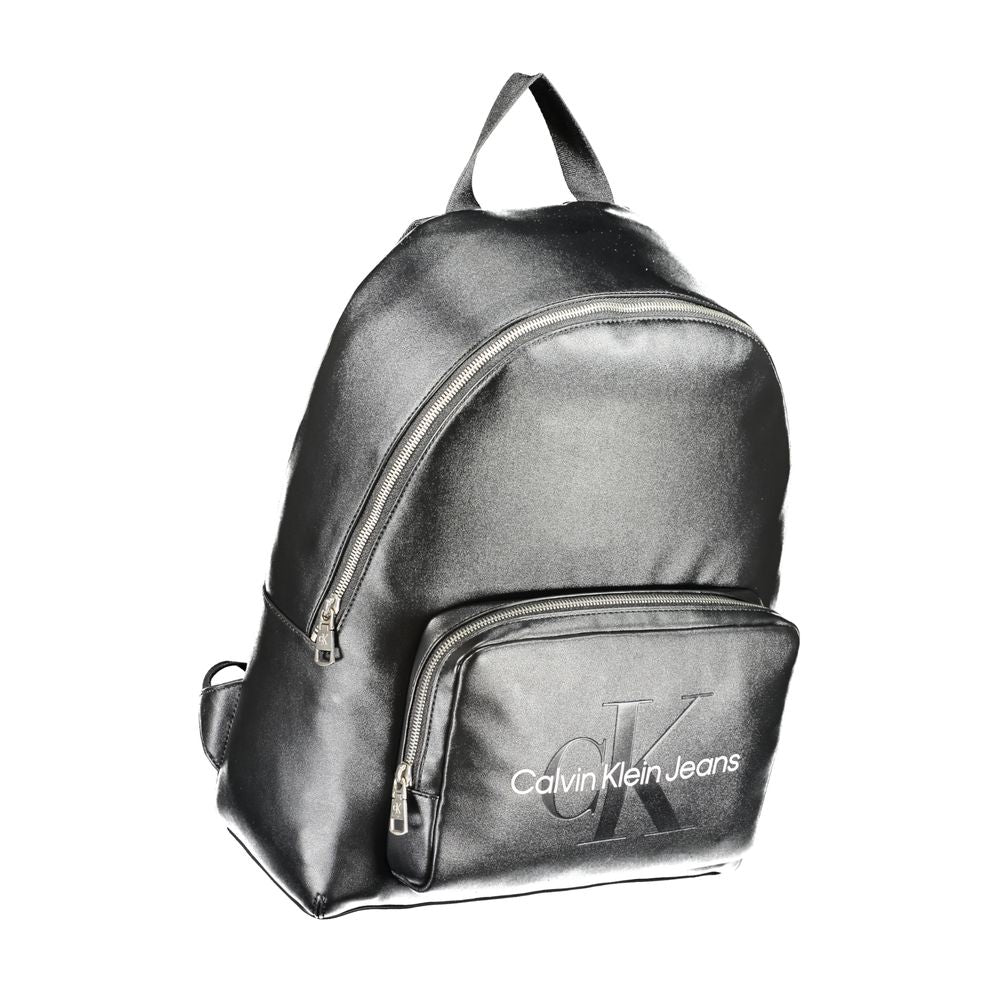 Calvin Klein Black Polyester Backpack