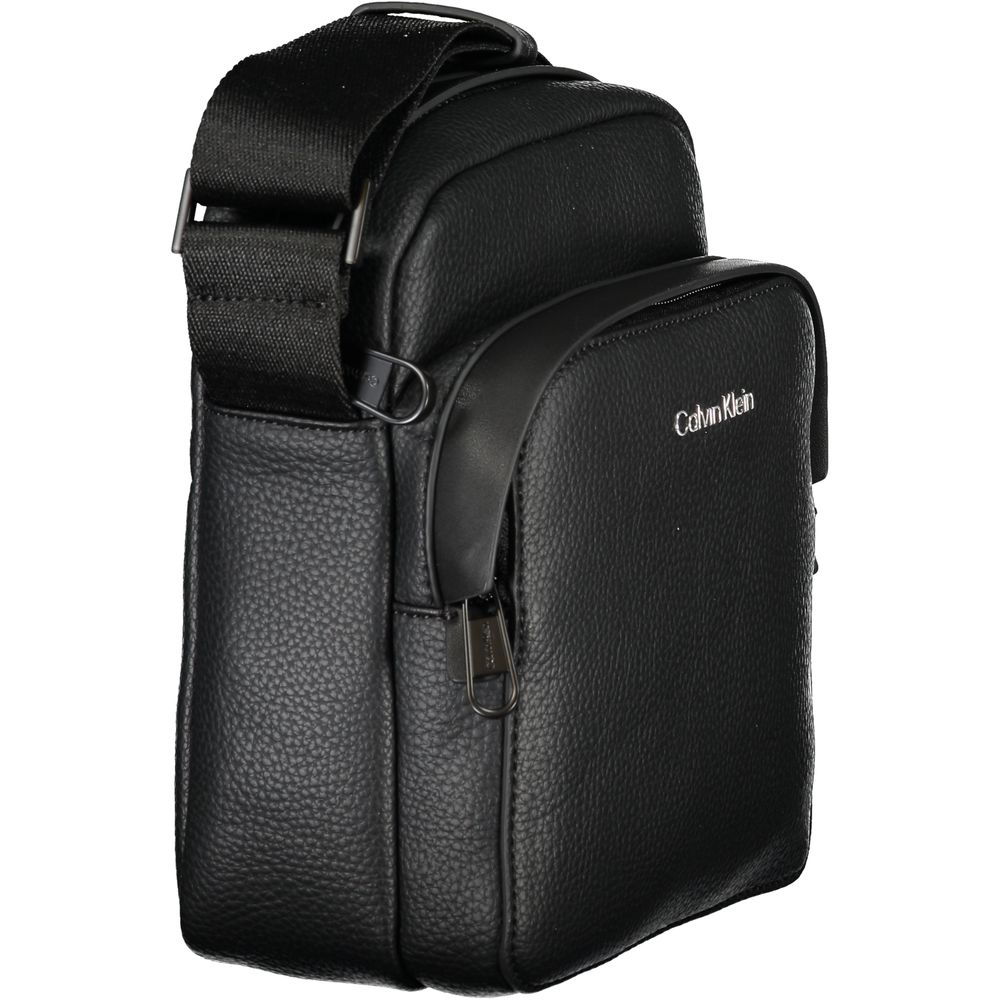 Calvin Klein Black Polyester Shoulder Bag