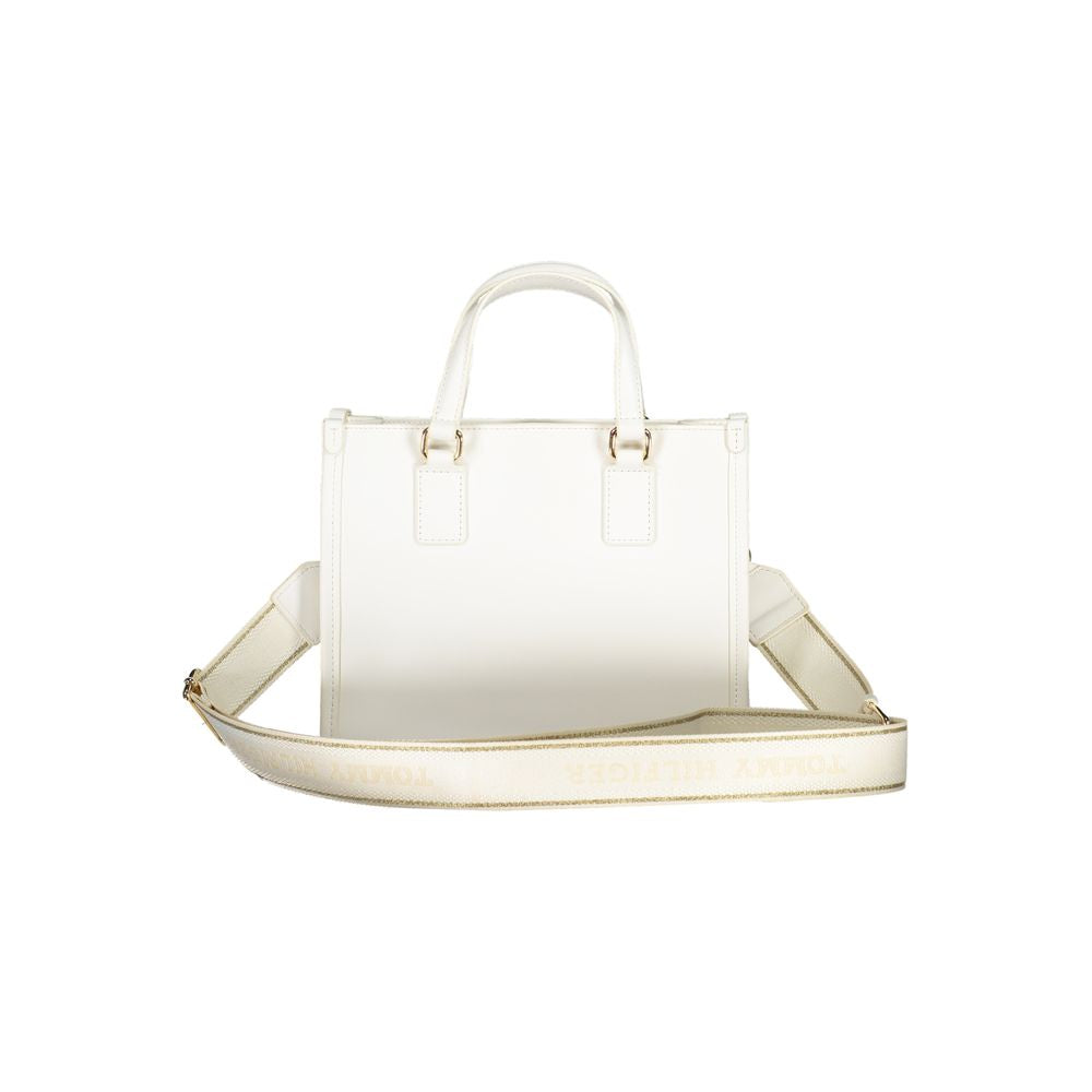 Tommy Hilfiger White Polyethylene Handbag