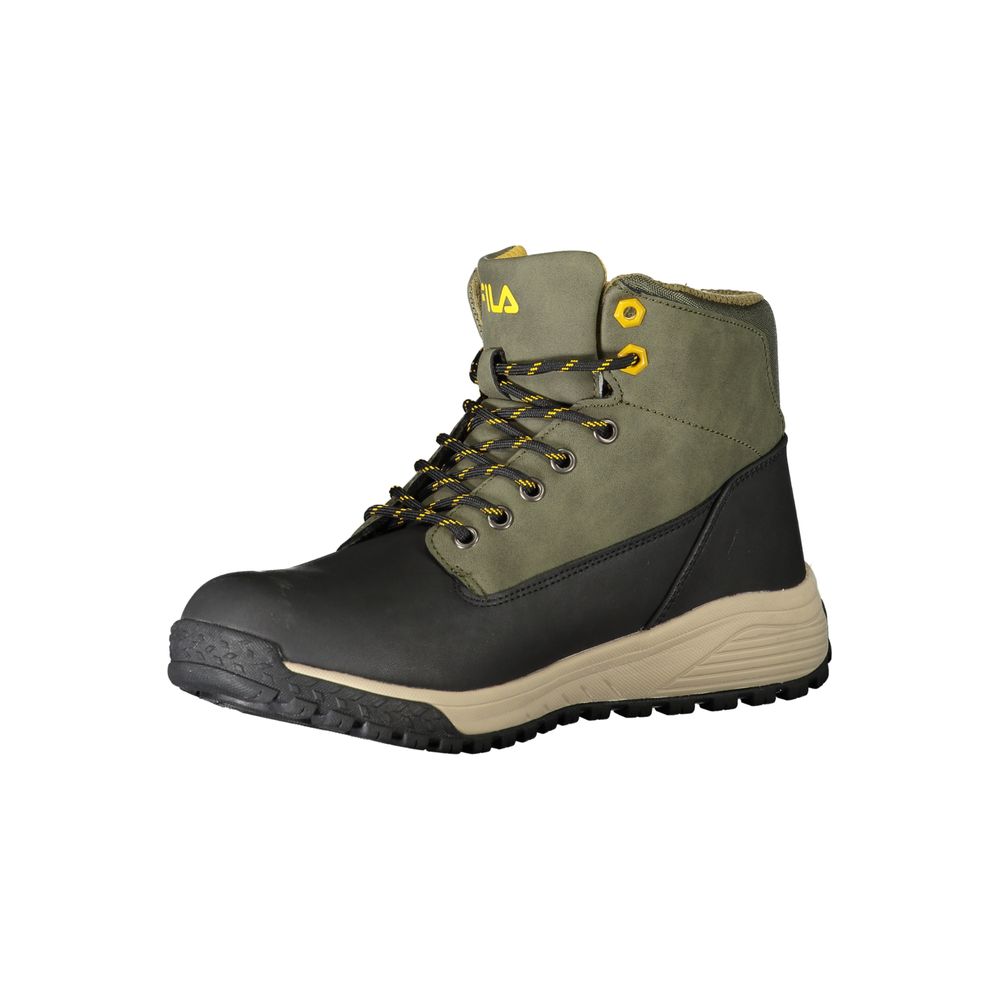 Fila Green Polyester Men Boot