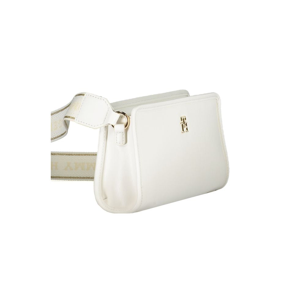 Tommy Hilfiger White Polyethylene Handbag