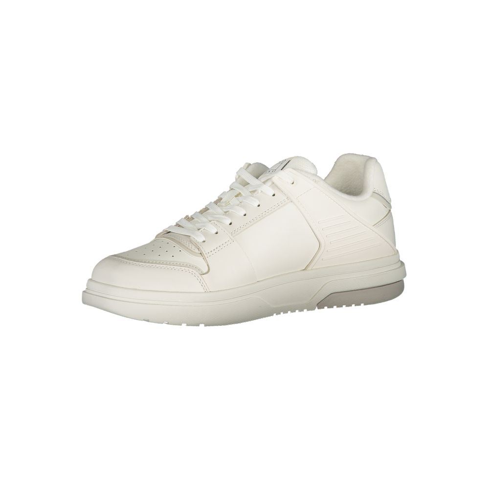 Tommy Hilfiger White Polyester Sneaker